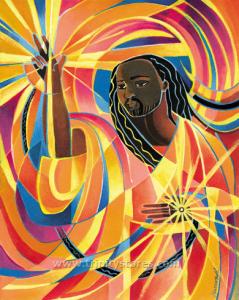 Jun 15 - Lord of the Dance - artwork by Br. Mickey McGrath, OSFS.